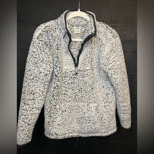 Victoria’s Secret PINK Quarter zip fleece pullover women